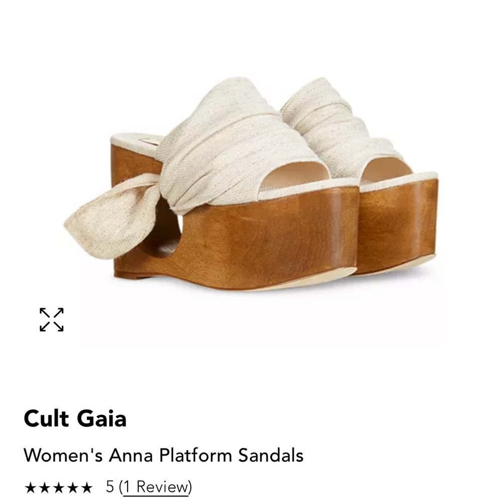 Cult Gaia Anna Platform Sandals